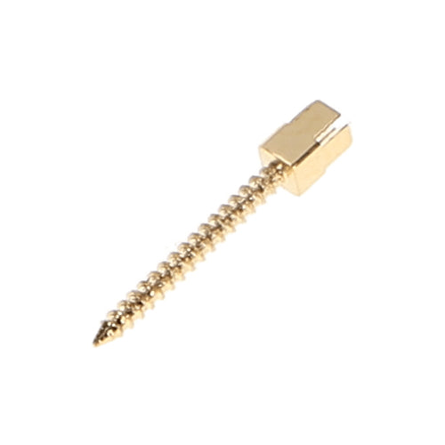 House Brand Dentistry 400010 HSB Gold Plated Screw Posts L1 #1 Long 11.8mm 12/Pk