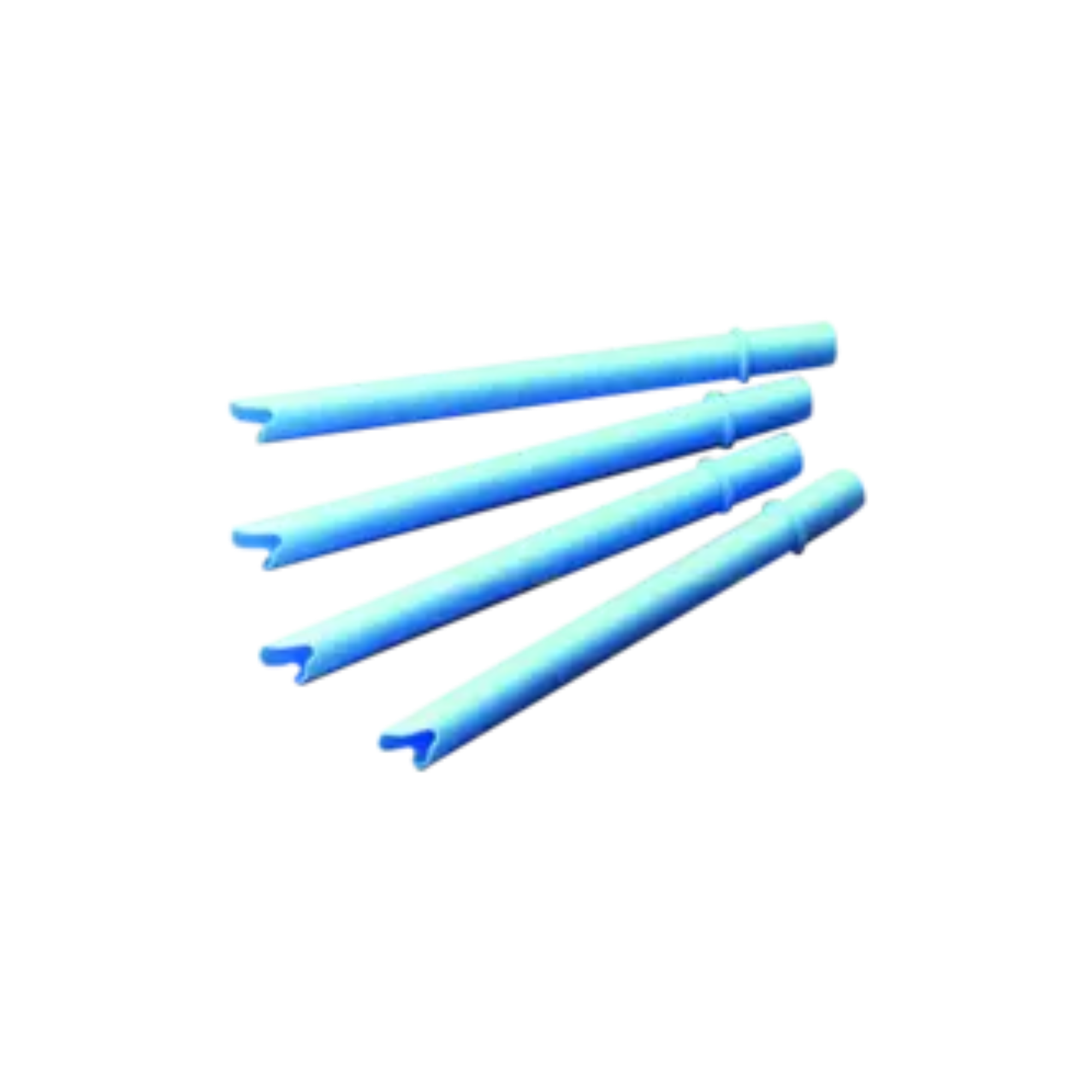 Pascal 24-250 Oratip III High Volume Evacuation Tips Nonvented Blue 50/Bx