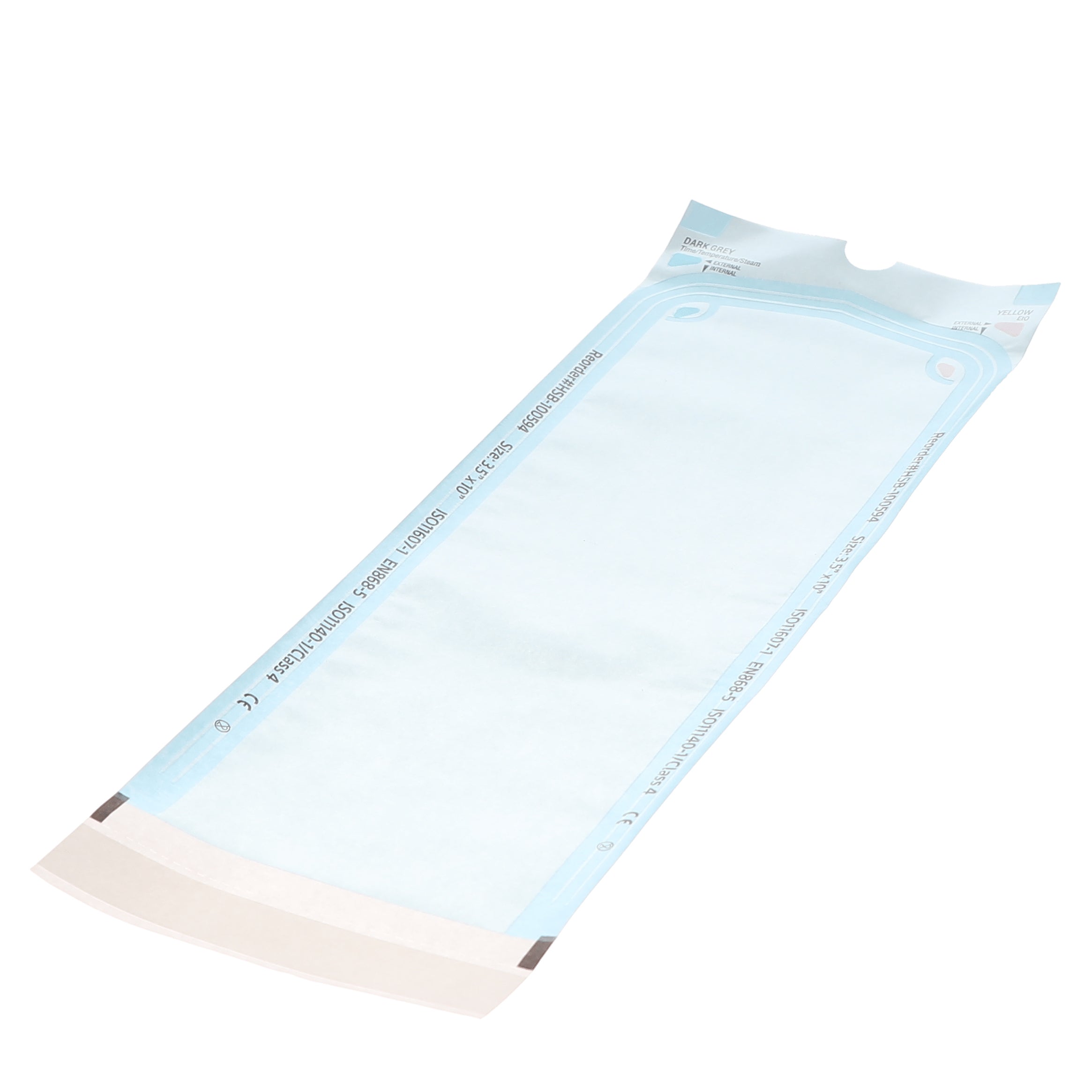 House Brand Dentistry 100594 HSB Self-Sealing Sterilization Pouches 3.50