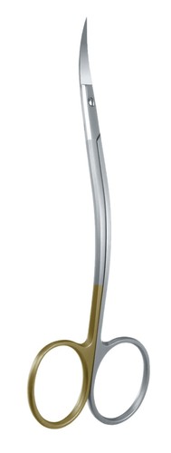 A Titan 877SC Scissors La Grange Super Cut Curved German Stainless Steel