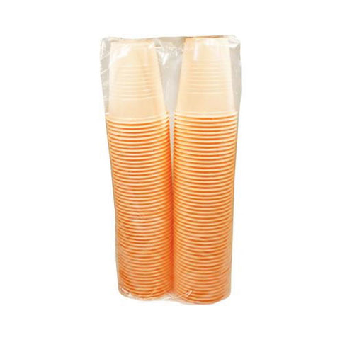 Crosstex CXPE Disposable Plastic Drinking Cups 5 Oz Peach 1000/Cs
