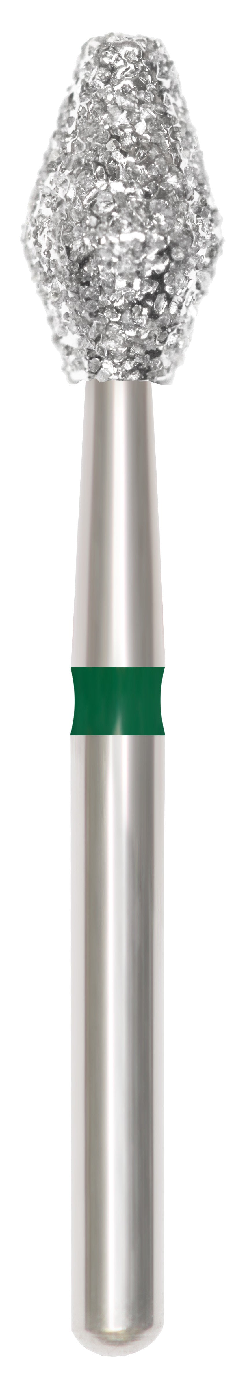SS White 811-033C Piranha FG Friction Grip Barrel Shaped Coarse Grit Diamond Burs 25/Pk