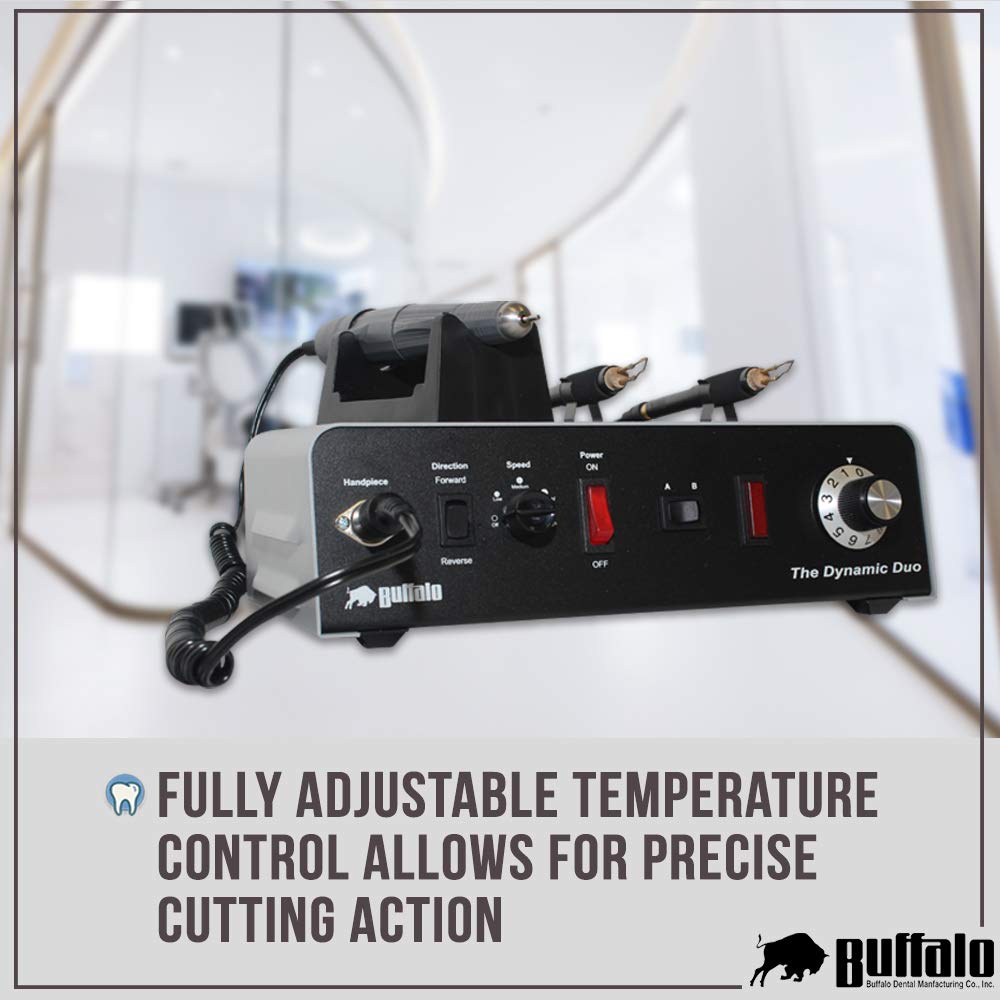 Buffalo Dental 38760 Dynamic Duo V35 Electric ThermaKnife Combo Unit