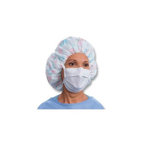 Halyard Health 62363 SoSoft Earloop Procedure Face Masks White Latex Free 50/Bx