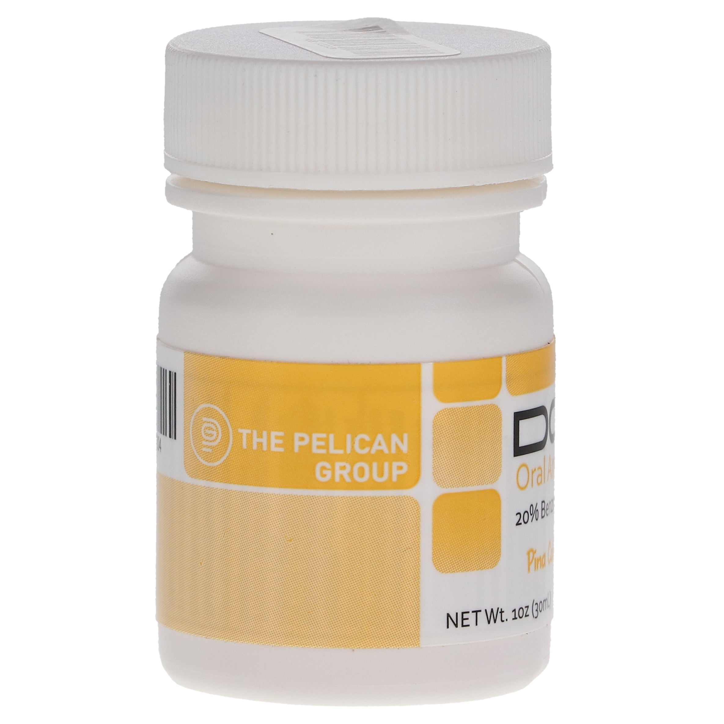 House Brand Dentistry 102034 Topical Benzocaine Oral Gel Pina Colada 1 Oz