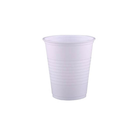 Crosstex CXWH Disposable Plastic Drinking Cups  White 1000/Cs 5 Oz