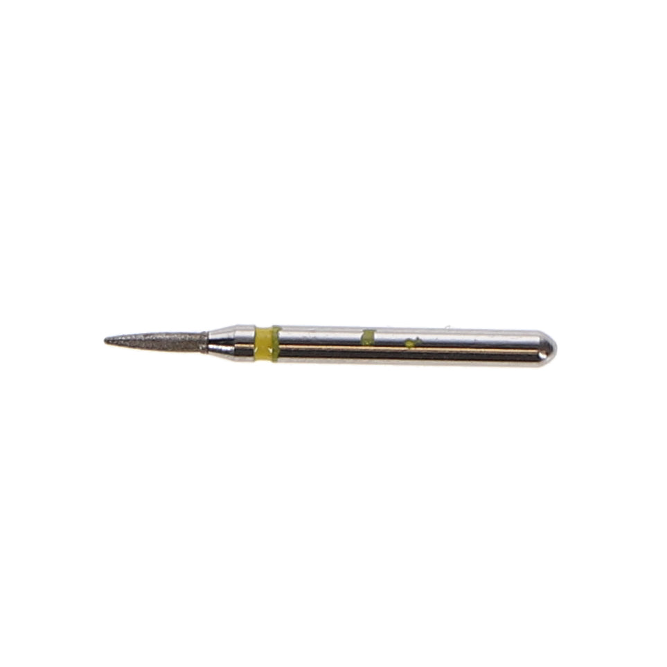 House Brand Dentistry 401881 HSB FG 860-010SF Flame Super Fine Grit Diamond Burs 10/Pk