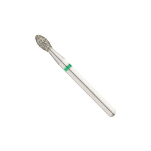Premier Dental P379023C Priva FG #379-023C Egg Coarse Grit Diamond Burs Green 5/Pk