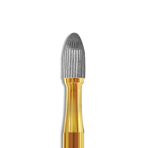 Mark3 389523 FG #7406 12-Blade Egg Shaped Trimming & Finishing Carbide Burs 10/Pk
