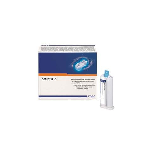 Voco 2503 Structur 3 Temporary Crown & Bridge Material Cartridge 1:1 A1 50mL