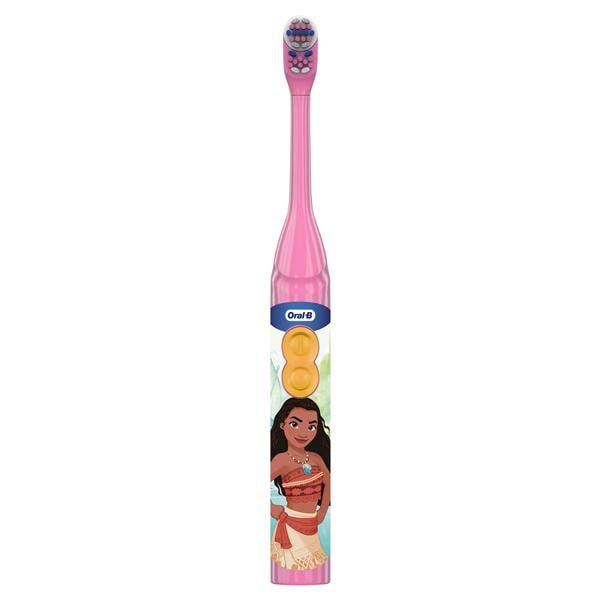 Proctor & Gamble 80703469 Oral-B Disney Moana Princess Electric Toothbrushes Includes Battery 4/Pk