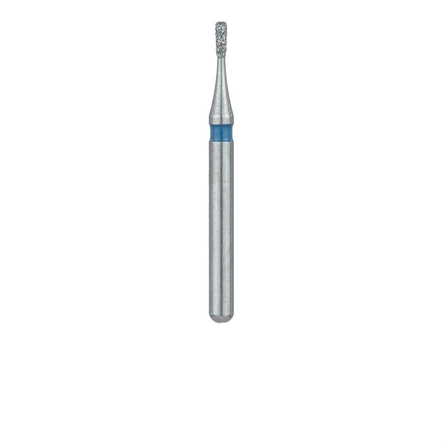 Meisinger 809-008-FG Dimpled Top Pear Medium Grit Diamond Burs 5/Pk