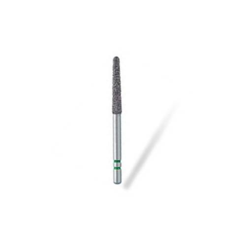 Premier Dental 2015535 Two Striper FG #799.11VF Round End Taper Very Fine Grit Diamond Burs 5/Pk