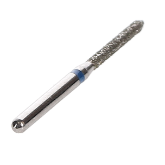 House Brand Dentistry 401919 HSB FG 879-012M Beveled Cylinder Medium Grit Diamond Burs 10/Pk