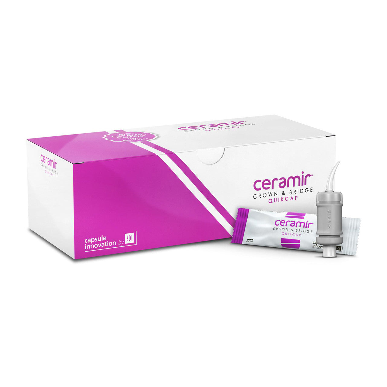 Directa 400-29 Ceramir Crown & Bridge Dental Cement QuikCaps 5/Pk