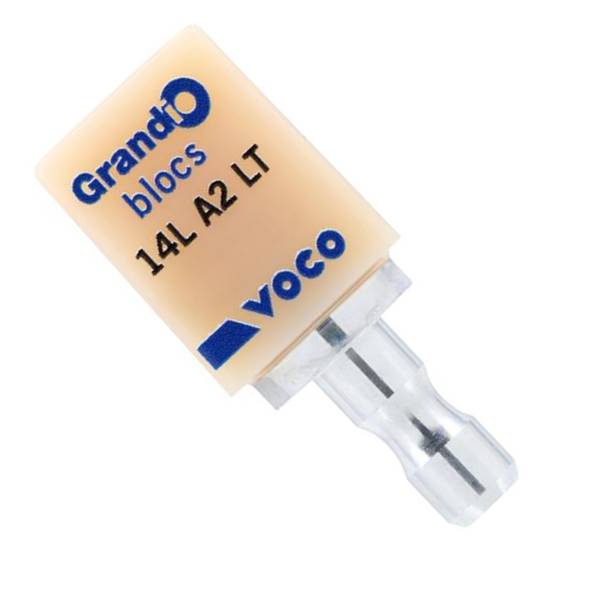 Voco 6019 Grandio CAD CAM Blocks A2 Low Translucency Size 14L 5/Pk