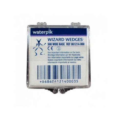 WaterPik 061214-000 Wizard Wedges Wide Triangular Birchwood Matrix Wedge 500/Bx