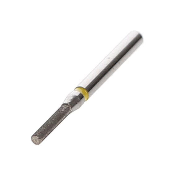 House Brand Dentistry 401831 HSB FG 836-012SF Flat End Cylinder Super Fine Grit Diamond Burs 10/Pk