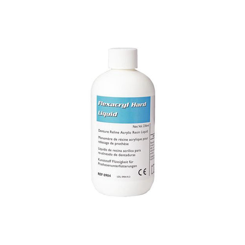 Lang Dental 0904 Flexacryl Hard Denture Reline Acrylic Resin Dental Liquid 8oz