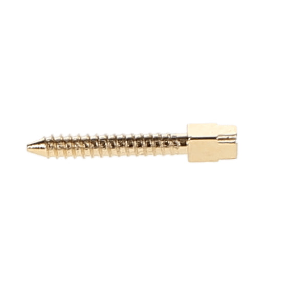 House Brand Dentistry 400013 HSB Gold Plated Screw Posts L4 #4 Long 11.8mm 12/Pk