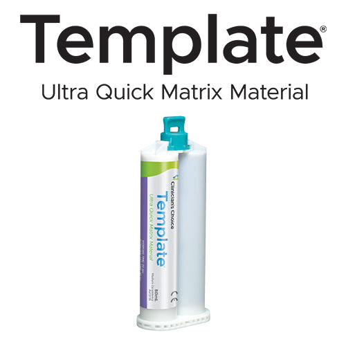 Clinician's Choice 18912 Template Ultra Quick Matrix Material Cartridges 12/Pk 50 mL EXP Feb 2026