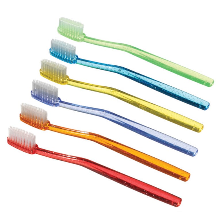 Plak Smacker 10205 Quick Choice Disposable Toothbrushes 29 Tuft Assorted 144/Pk