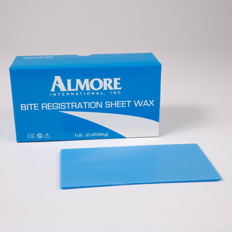 Hager 42600 Almore Bite Registration Dental Wax Sheets 18/Pk