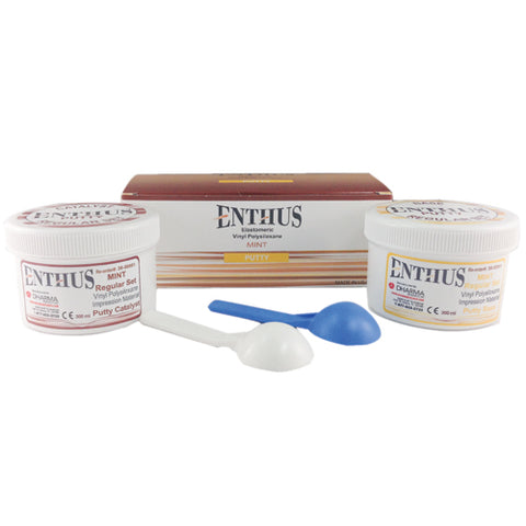 Dharma Research 38-00001 Enthus VPS Putty Regular Set Spearmint Base & Catalyst EXP Dec 2024