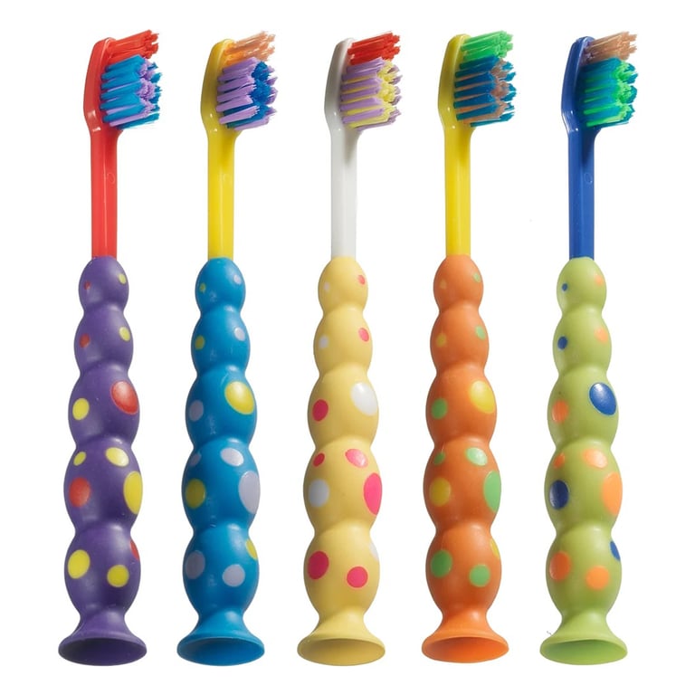 Plak Smacker 30050 Kids Suction Cup Dental Toothbrushes 144/Pk