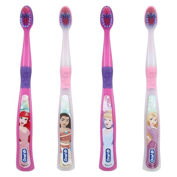 Procter & Gamble 80828185 Oral-B Kids Toothbrushes 3+ Years Assorted Disney Princesses 6/Bx