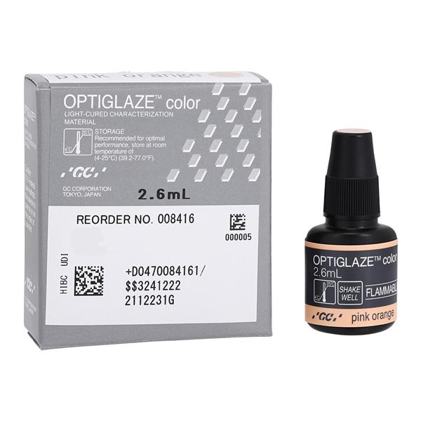 GC 008416 OptiGlaze Composite Coating Pink Orange 2.6mL