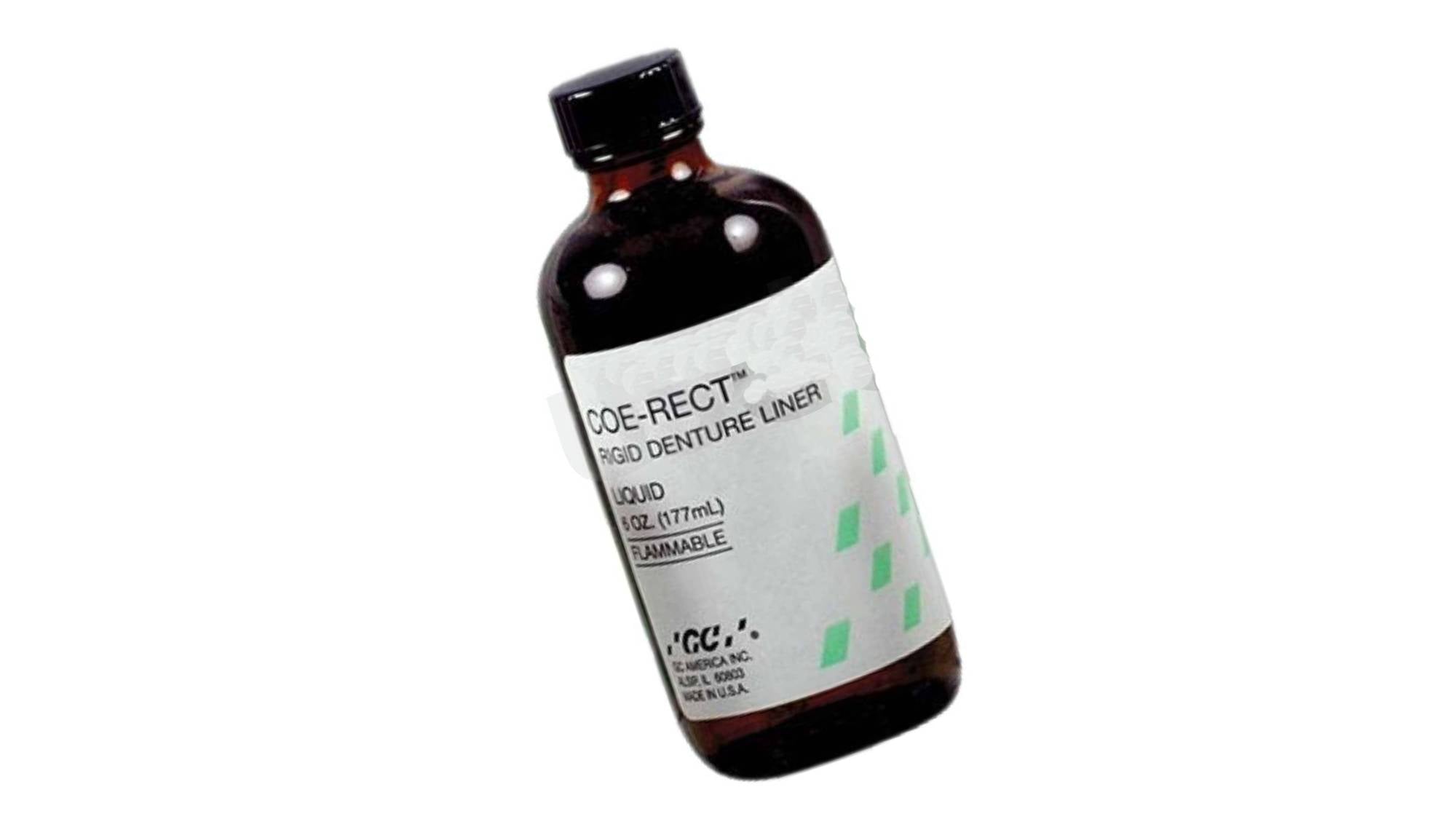 GC 343091 Coe-Rect Hard Denture Liner & Repair Material Liquid 6oz