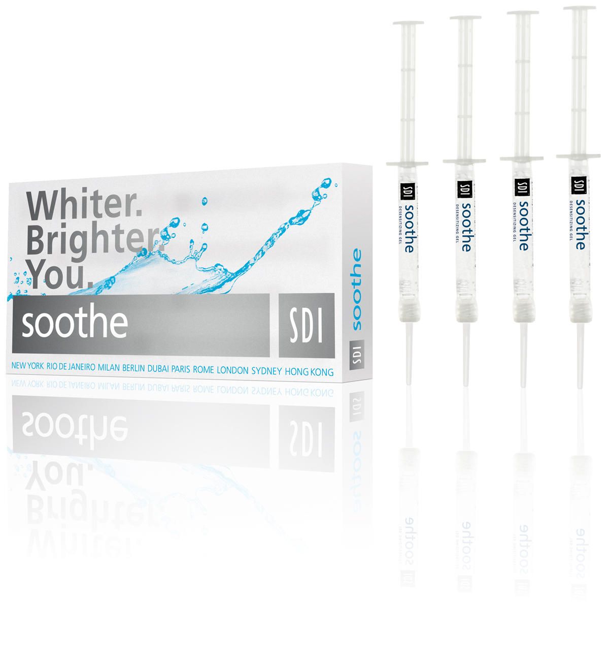 SDI 8150002 Soothe Dental Desensitizer Gel 4 Syringe Kit