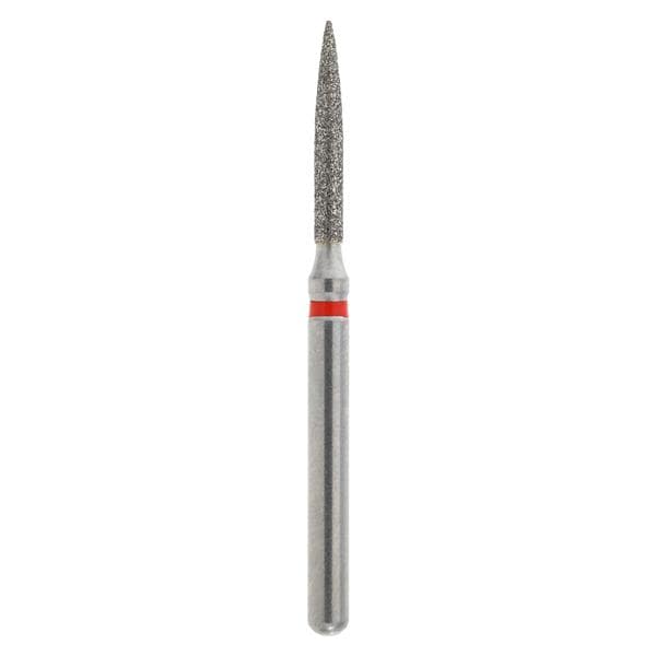 Premier Dental 862012F Solo FG 1512.8F Flame Fine Grit Diamond Burs 25/Bx