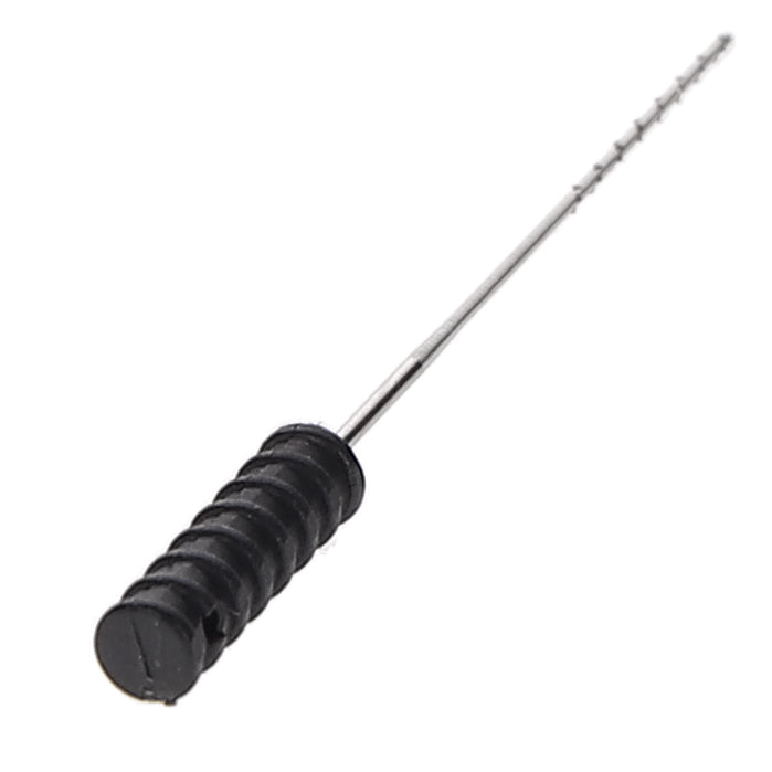 House Brand Dentistry 400606 HSB Barbed Broaches #6 Coarse 25mm Black Sterile 10/Pk