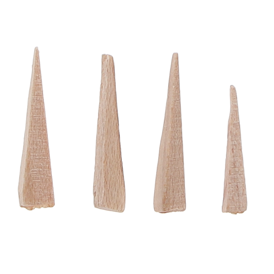 House Brand Dentistry 101252 HSB Dental Matrix Wood Wedges Triangular Assorted 500/Bx