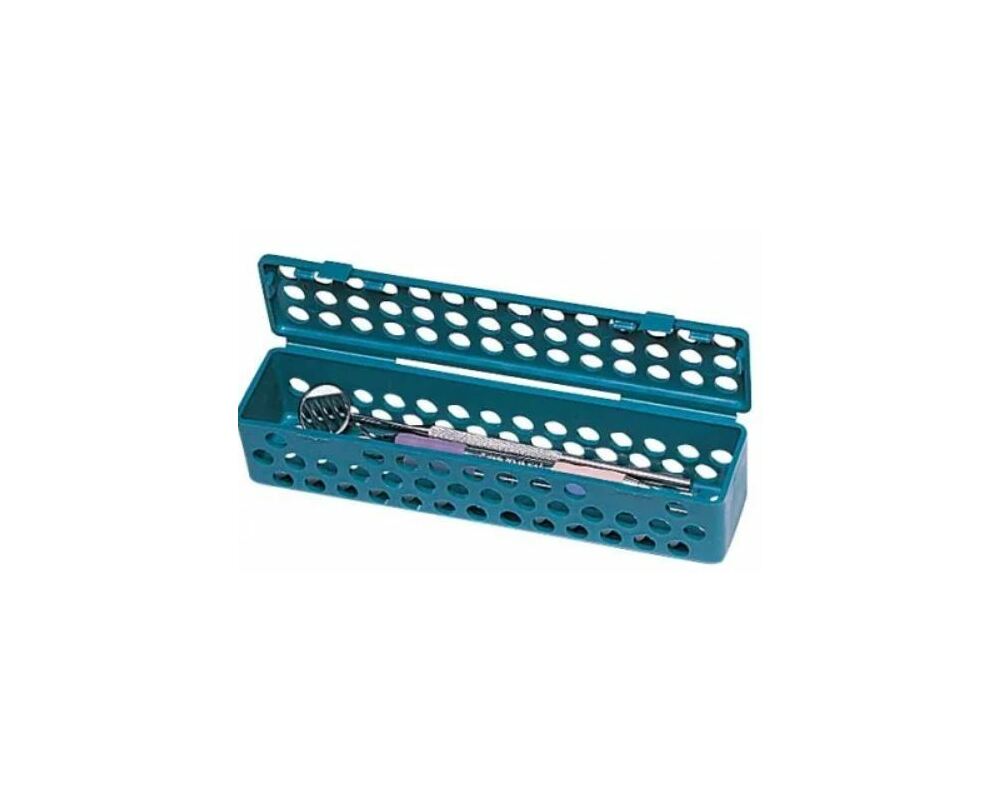 Plasdent 203SC-14 Instrument Sterilization Container Teal