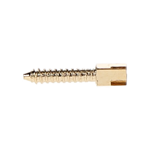 House Brand Dentistry 400019 HSB Gold Plated Screw Posts M4 #4 Medium 9.3mm 12/Pk