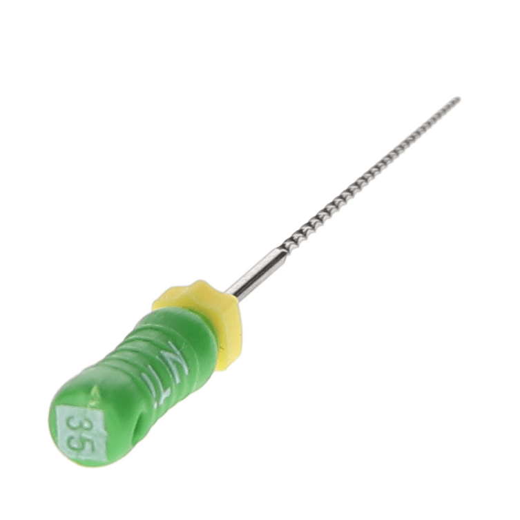 House Brand Dentistry 400323 HSB Endodontic K-Files NiTi 25mm #35 6/Pk