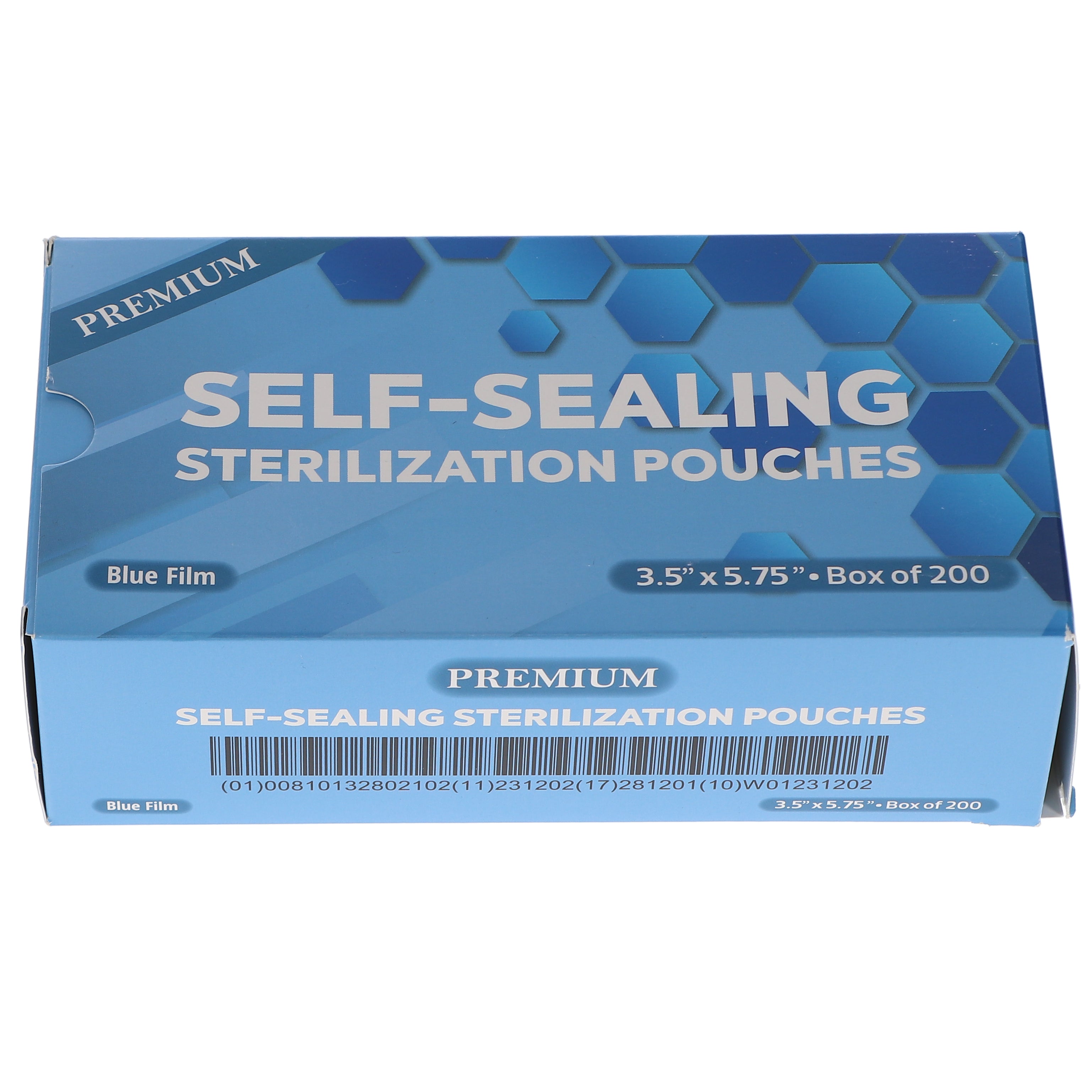 House Brand Dentistry 100535 HSB Self-Sealing Sterilization Pouches 3.5