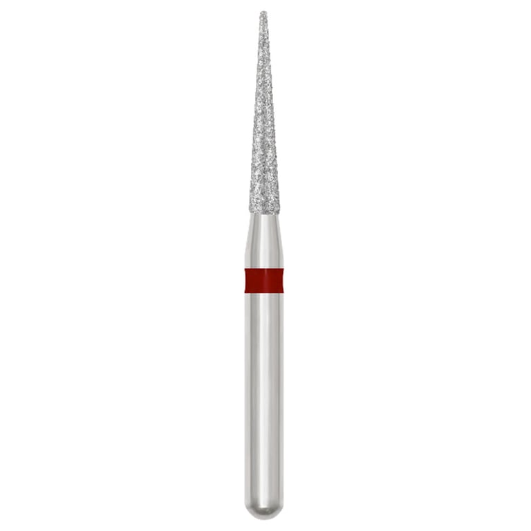 SS White 91318-5 Revelation FG 858-014F-S Short Shank Needle Fine Grit Diamond Burs 5/Pk