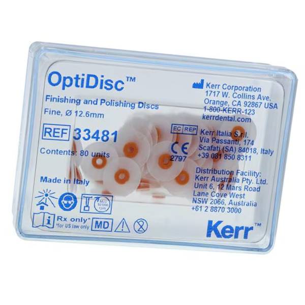 Axis Dental 33481 OptiDisc 12.6mm Fine Translucent 80/Pk