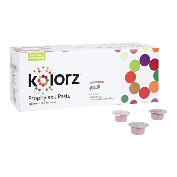 DMG 788417 Kolorz Dental Prophy Paste Fine Grit Bubblegum 400/Pk