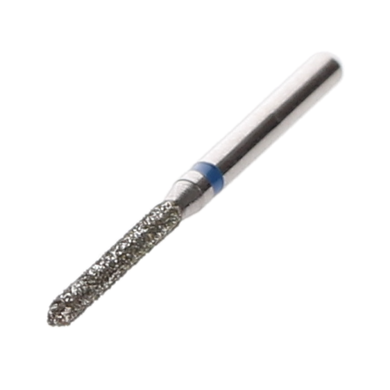 House Brand Dentistry 401919 HSB FG 879-012M Beveled Cylinder Medium Grit Diamond Burs 10/Pk