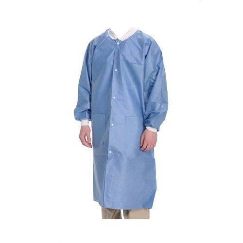 ValuMax 3660CB3XL Extra-Safe Lab Coats Ceil Blue 3XL 10/Pk