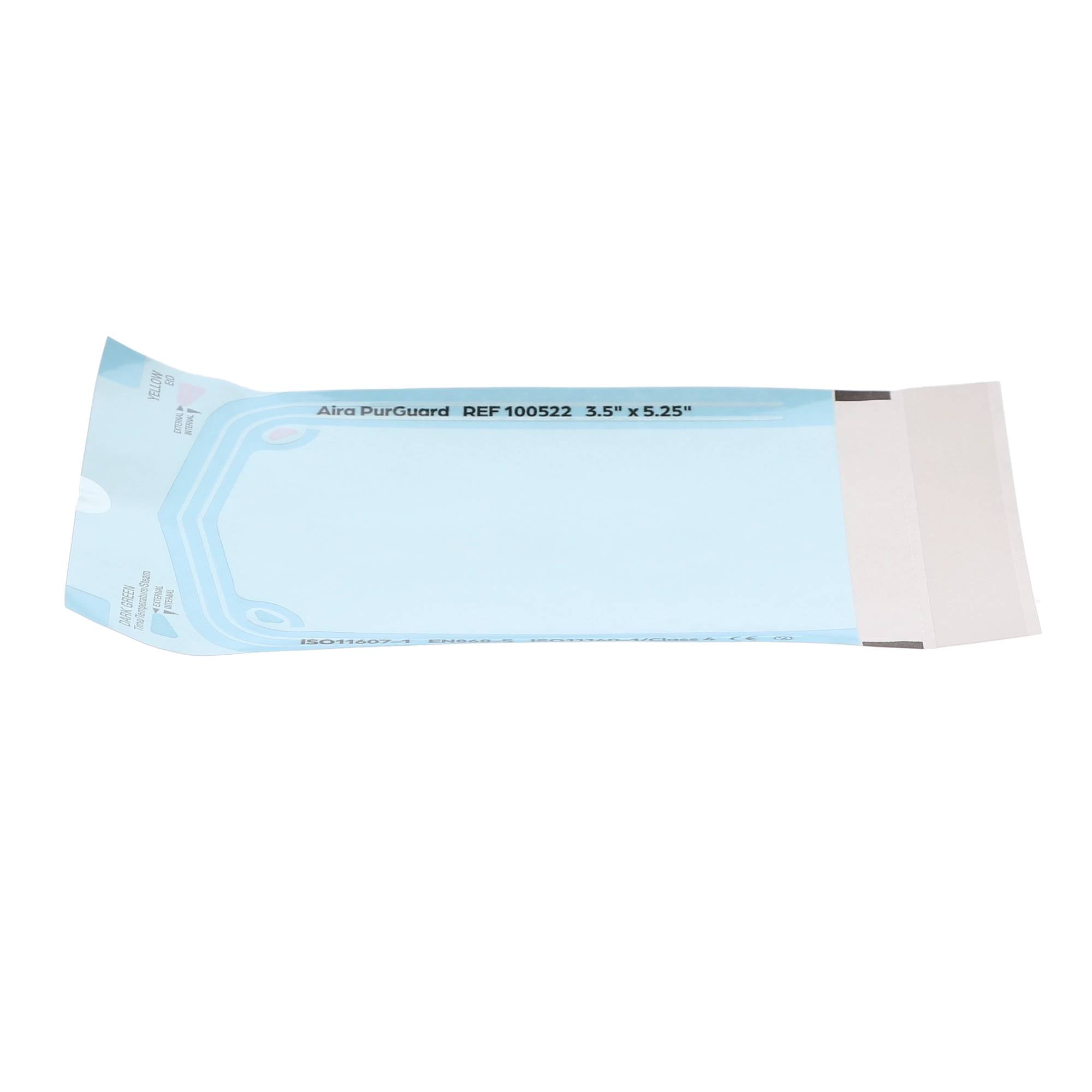 Aira 100522 PurGuard Self-Sealing Sterilization Pouches 3.50