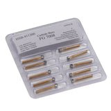 House Brand Dentistry 411200 HSB #7008 Round Trimming & Finishing Carbide Burs 10/Pk