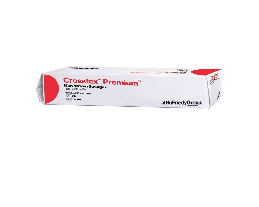 Crosstex ENCNW Premium Non-Woven Sponges 2