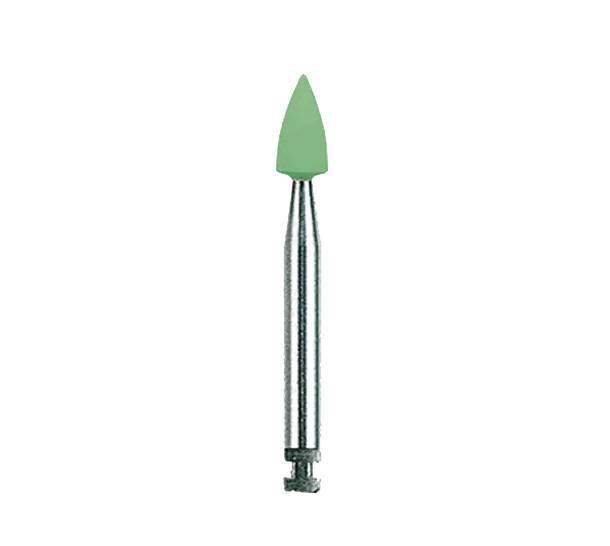Axis Dental P333-3 Ceraglaze Polishers RA 3mm Coarse Green 3/Pk