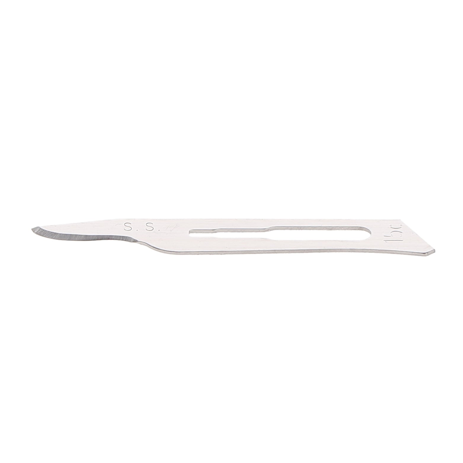 House Brand Dentistry 103194 HSB Surgical Scalpel Blades #15C Sterile Stainless Steel 10/Bx